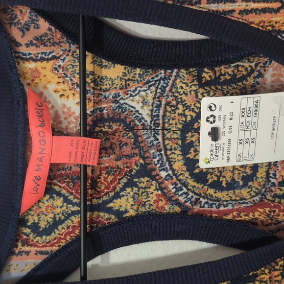 Mango Paisley Tank - Picture 2 of 7